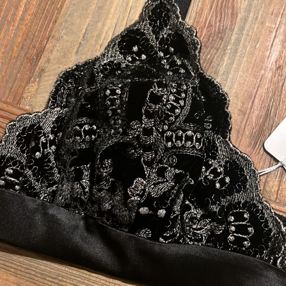 I.D. Sarrieri New Gold Black Bra Obsidian - Picture 2 of 12